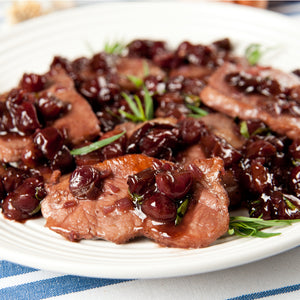 Pork Loin with Honey and Grapes