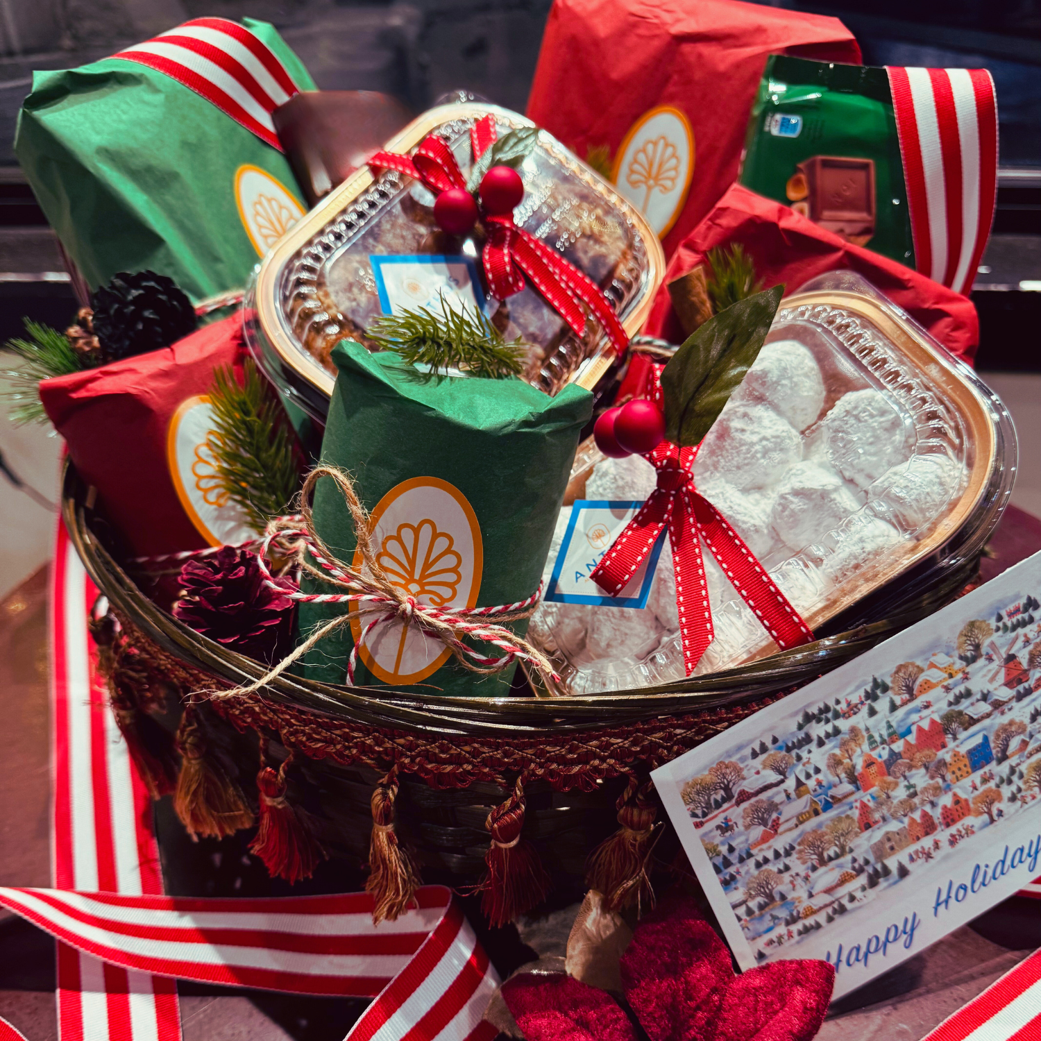 Curated Holiday Basket