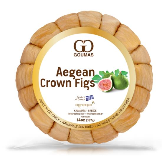 GOUMAS AEGEAN CROWN FIGS 14oz