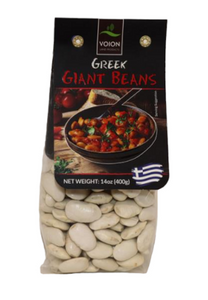 Voion Land Greek Dry Giant Beans 14 oz bag