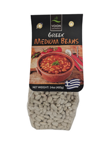 Voion Land Greek Dry Medium Beans 14oz bag