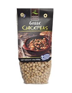 Voion Land Dry Chickpeas (14 oz) from Central Macedonia