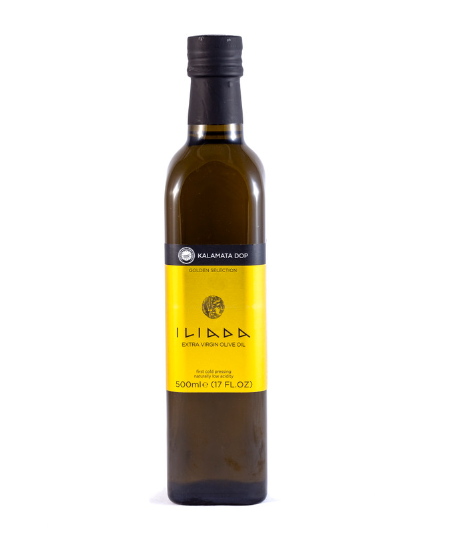 Iliada Golden Selection EVOO 500ml Glass Bottle
