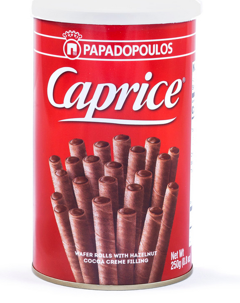 PAPADOPOULOU CAPRICE WAFER ROLLS 250g