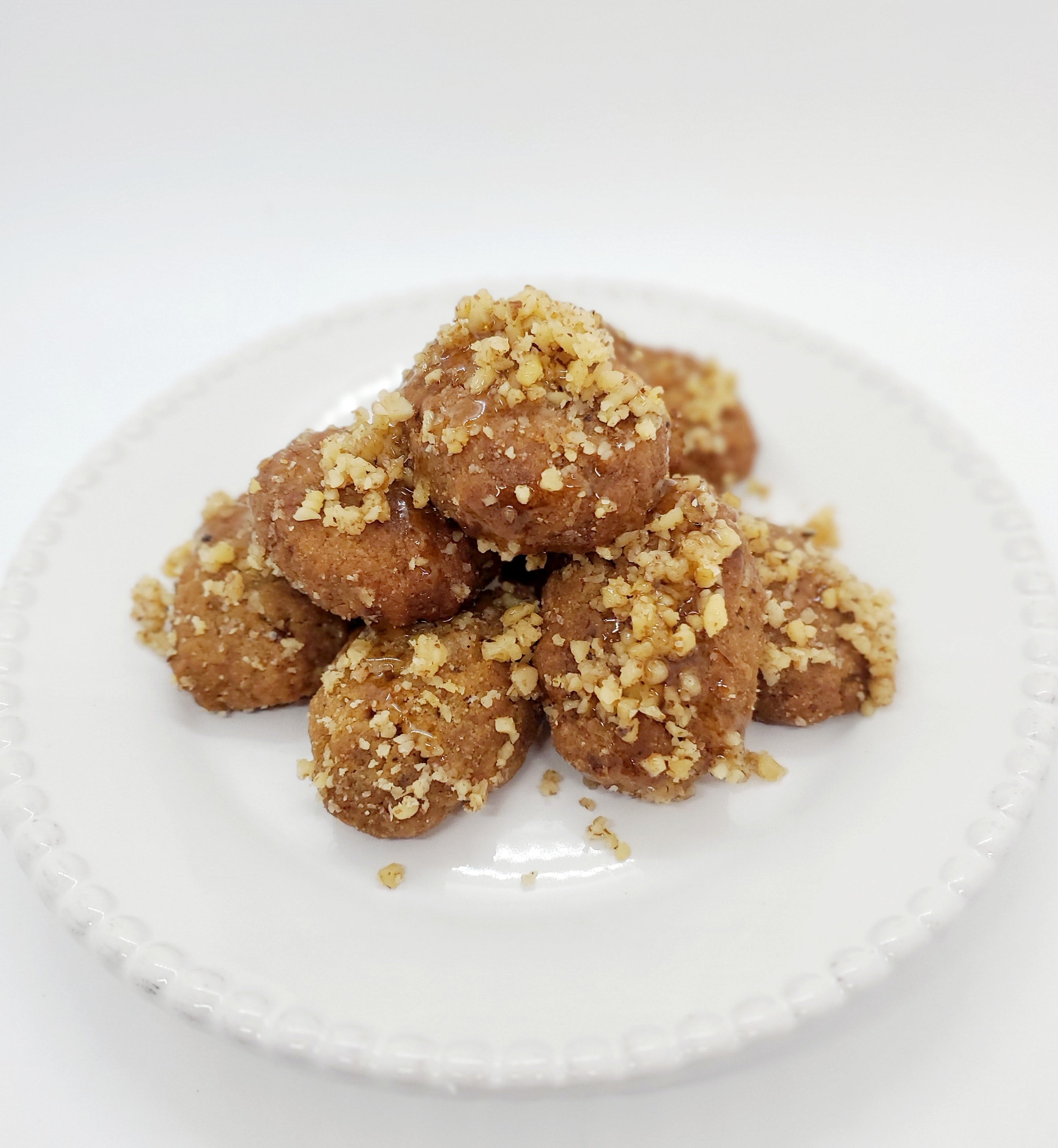 Anthos Melomakarona - Traditional Honey & Walnut Cookies