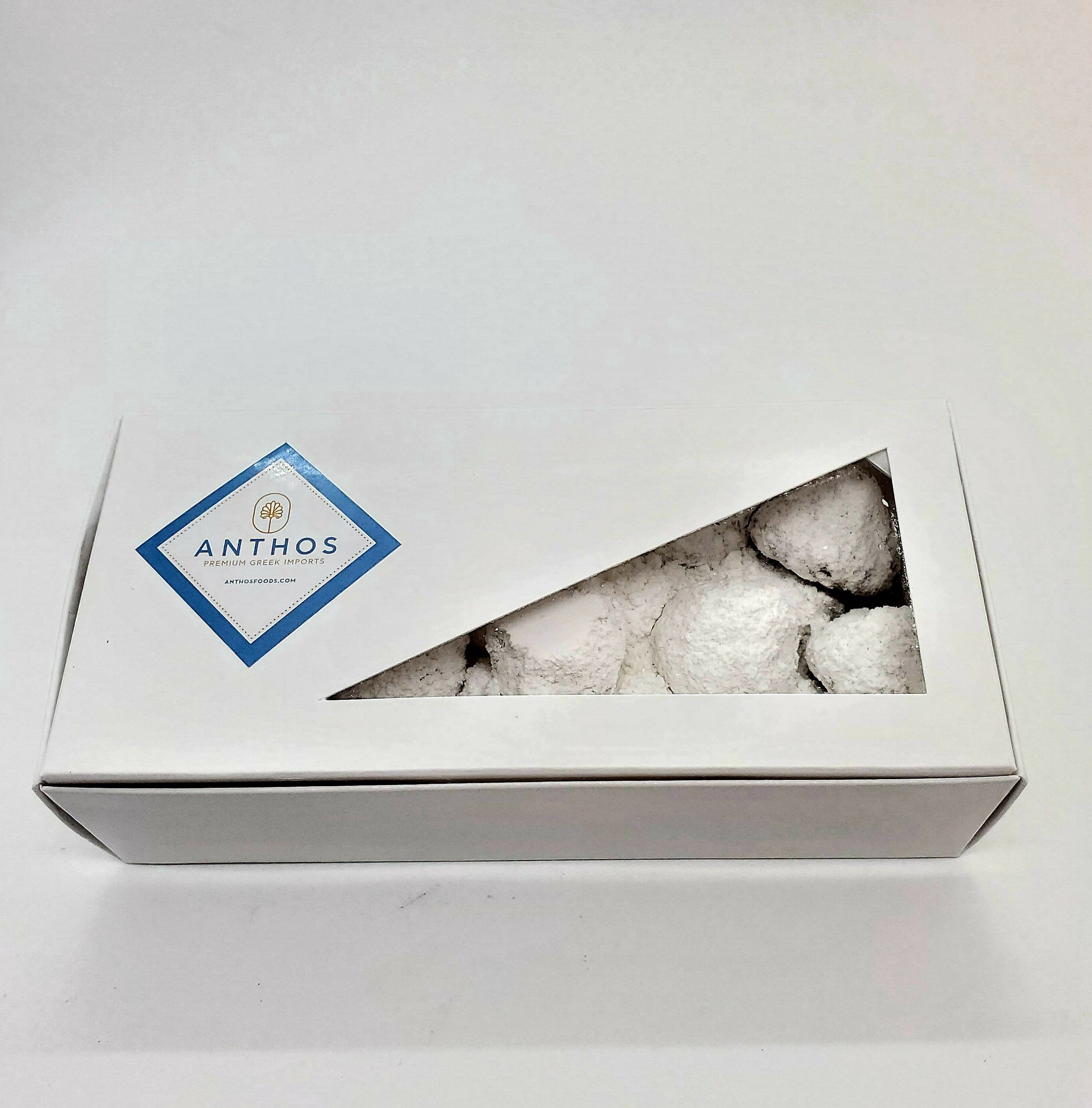 Anthos Kourabiedes - Traditional Cookies with Butter and Almond