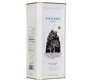 Phileos Extra Virgin Olive Oil PGI Laconia - 169 fl oz (5L)