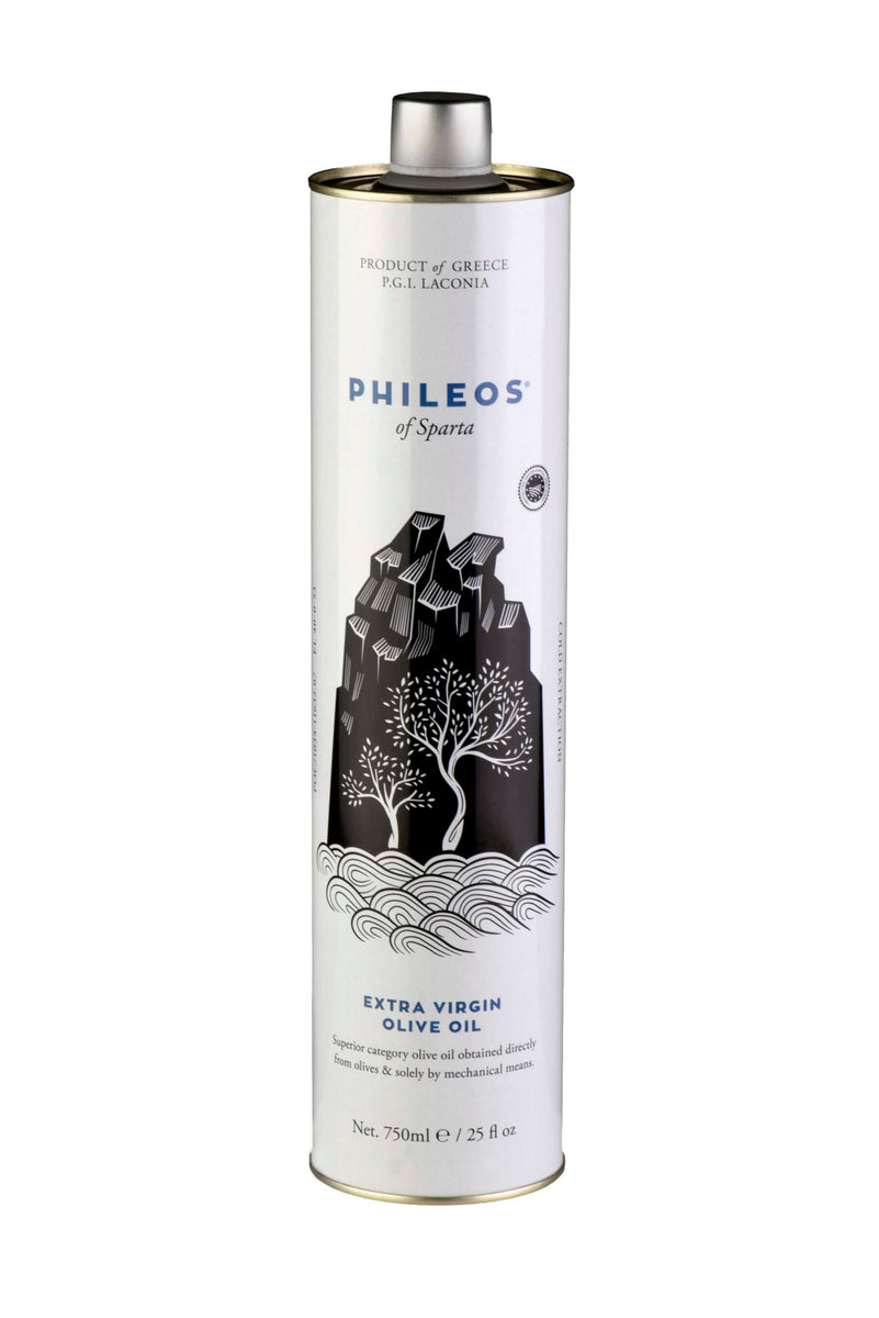 Phileos of Sparta Extra Virgin Olive Oil PGI Laconia - 25 fl oz (750ml ...