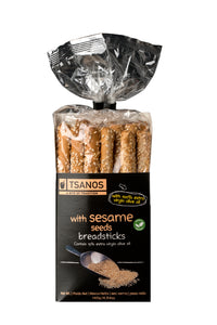 Tsanos Breadsticks with Sesame Seeds