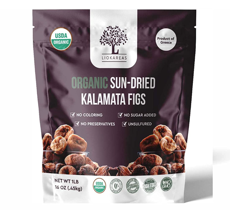 Organic Sun Dried Kalamata Figs