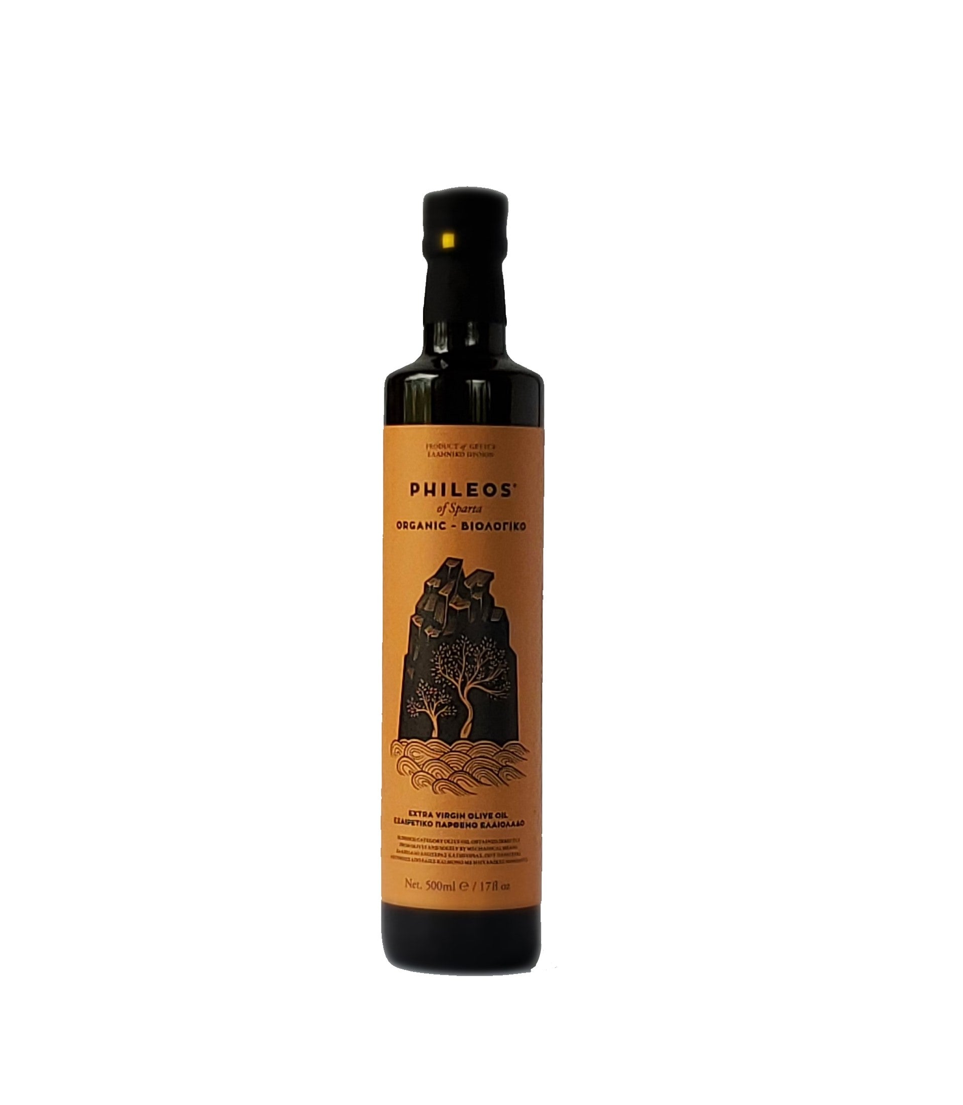Phileos Organic Extra Virgin Olive Oil - 500ml
