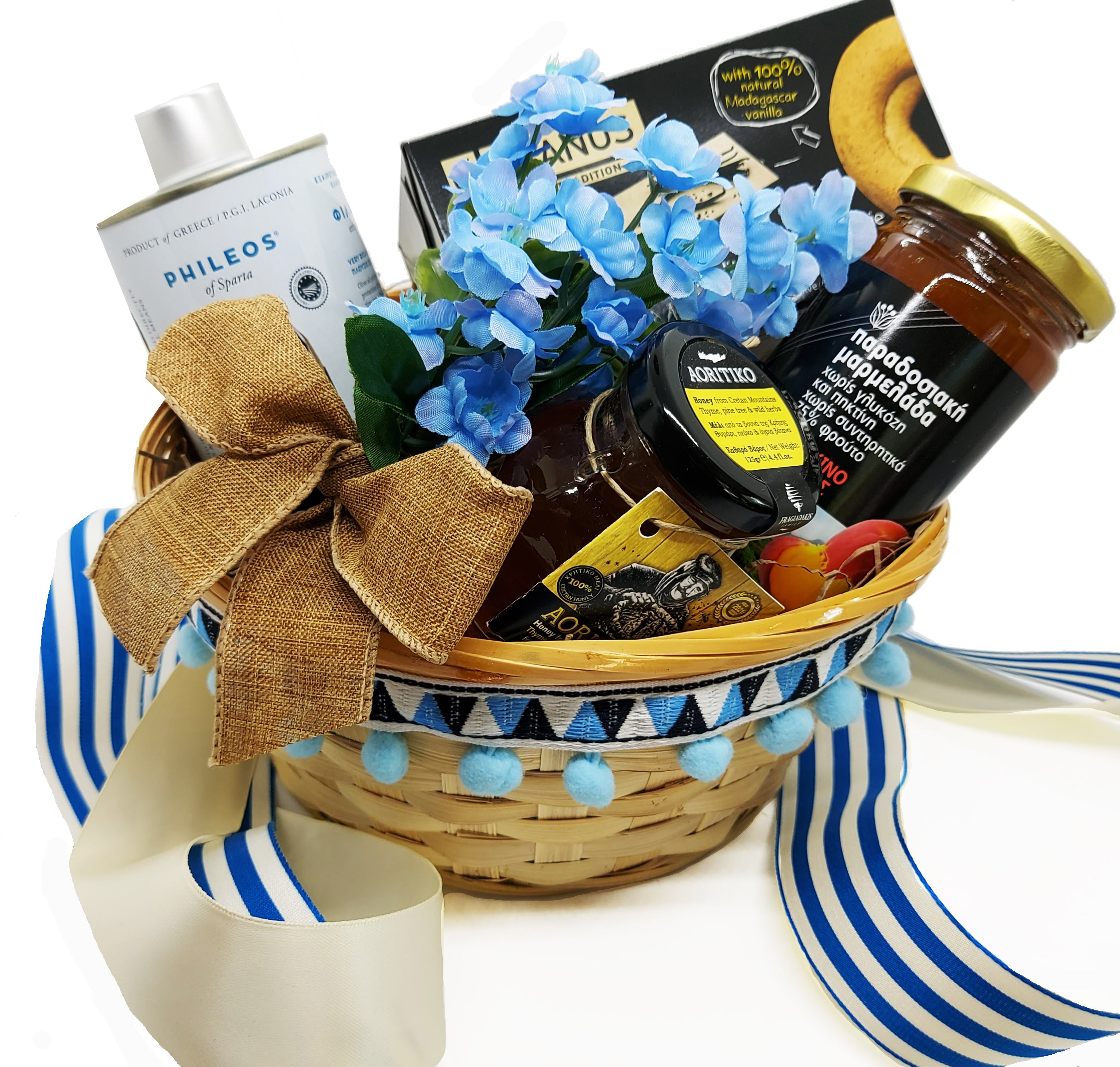 Curated Mediterranean Basket - Small